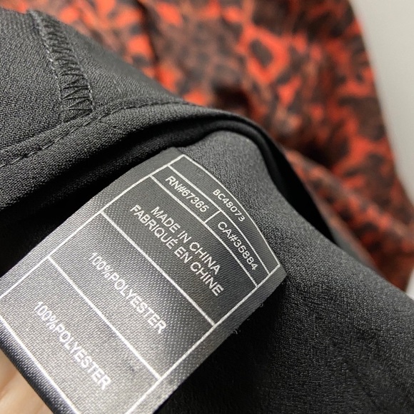 BB Dakota Almeta Wild Things Leopard Print Dress Sz 6 - Picture 8 of 8